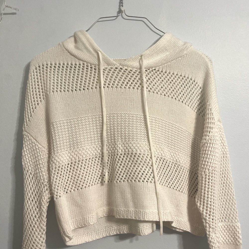 garage cropped sweatshirt